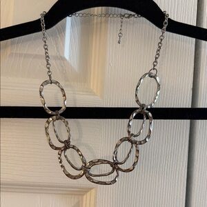 Elegant Silver Chain Link Necklace